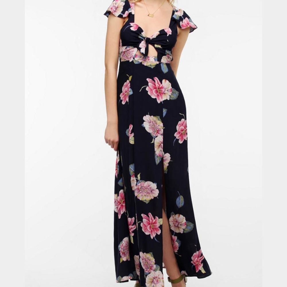 Reformation Reformed Fauna Flora Maxi Dress View 5